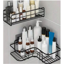 1/2/3/4/5 Suporte Porta Shampoo Organizadores De Metal Para Banheiro E Cozinha Prateleira Com Adesivos