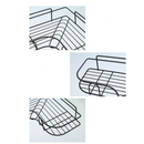 1/2/3/4/5 Suporte Porta Shampoo Organizadores De Metal Para Banheiro E Cozinha Prateleira Com Adesivos