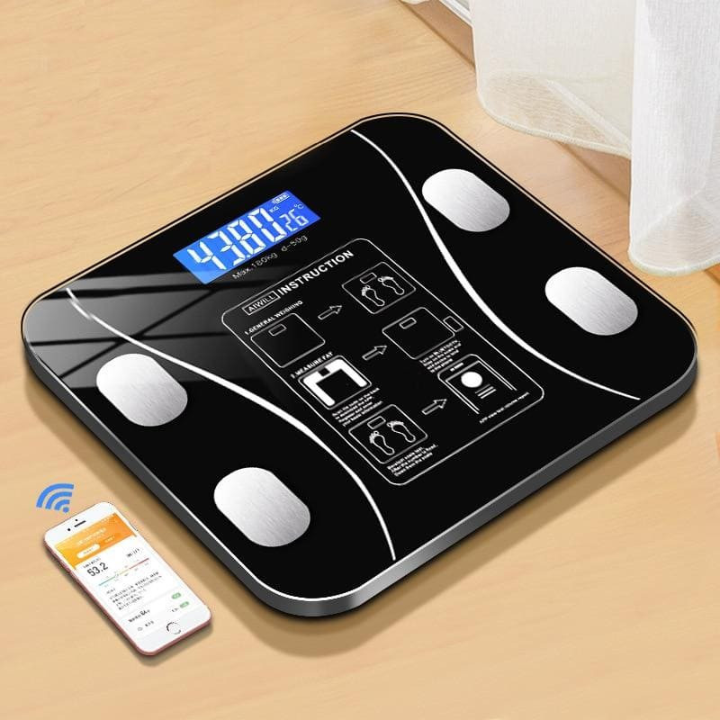 Balança Inteligente com Bioimpedância, App Integrado e Capacidade de até 180kg