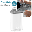Kit Dispenser Organizador para Lavanderia – 1,5L e 2,3L Acrílico