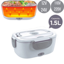 Marmita Elétrica Veicular Tomada Bivolt 110V/220V E 12V/24V - Marmita Térmica Para Comida
