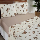 Jogo de Lençol 4 Peças Percal 200 Fios – Conforto Premium em Algodão