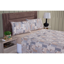 Jogo de Lençol 4 Peças Percal 200 Fios – Conforto Premium em Algodão