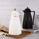 Garrafa Térmica de Café Laradore Chic - Branca e Dourada 1L