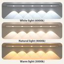 3 Cores 20/40/50/60/80cm Regulável Led Luminária USB Recarregável Lâmpada Sensor De Movimento Luz para cozinha e Sala
