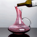 Decanter de Vinho LEHAVI em Cristal com Alça – 1,7L Aerador Luxo