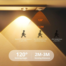 3 Cores 20/40/50/60/80cm Regulável Led Luminária USB Recarregável Lâmpada Sensor De Movimento Luz para cozinha e Sala