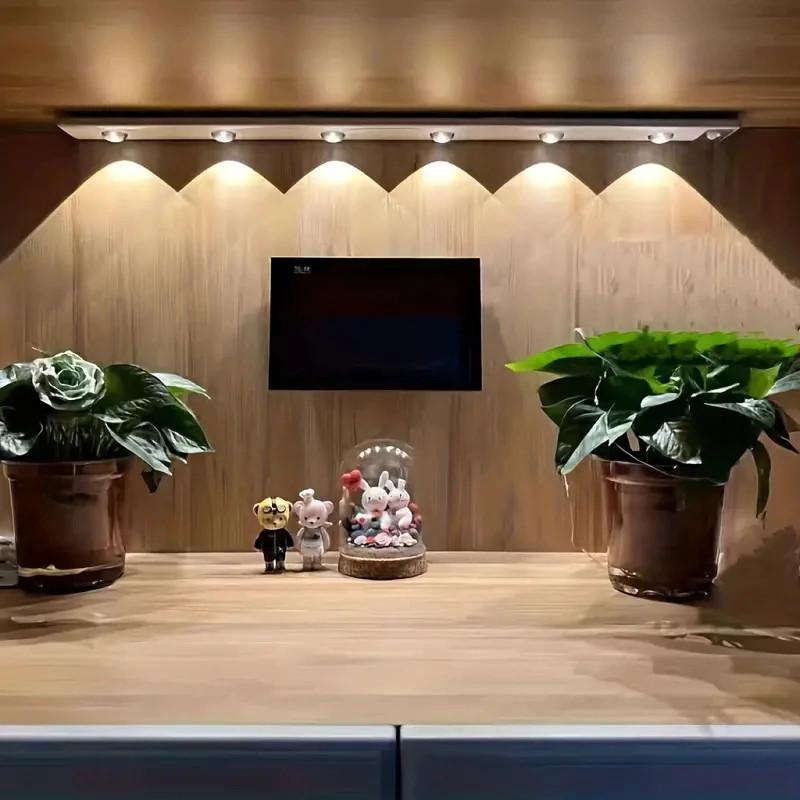 3 Cores 20/40/50/60/80cm Regulável Led Luminária USB Recarregável Lâmpada Sensor De Movimento Luz para cozinha e Sala