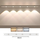 Kit 3 Luminárias LED com Sensor de Movimento – Recarregável USB