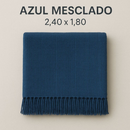 Manta para Sofá Gigante 2,40 × 1,80 m – Algodão Macio Decorativa